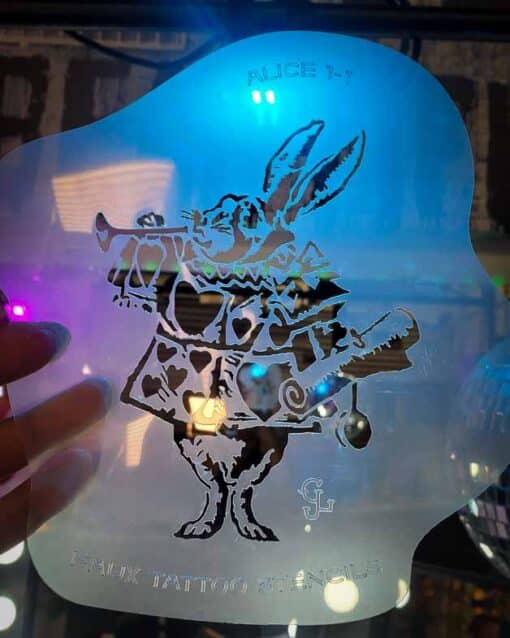 FTS Alice in Wonderland Stencil The White Rabbit