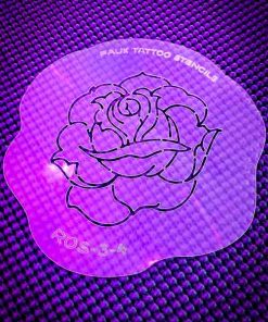 Faux Tattoo Stencils Roses Ros