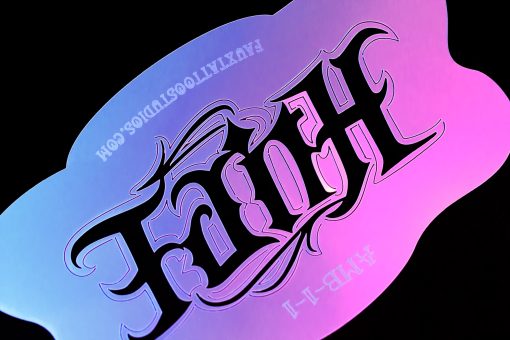 Hope/Faith Ambigram Stencil Mini Set